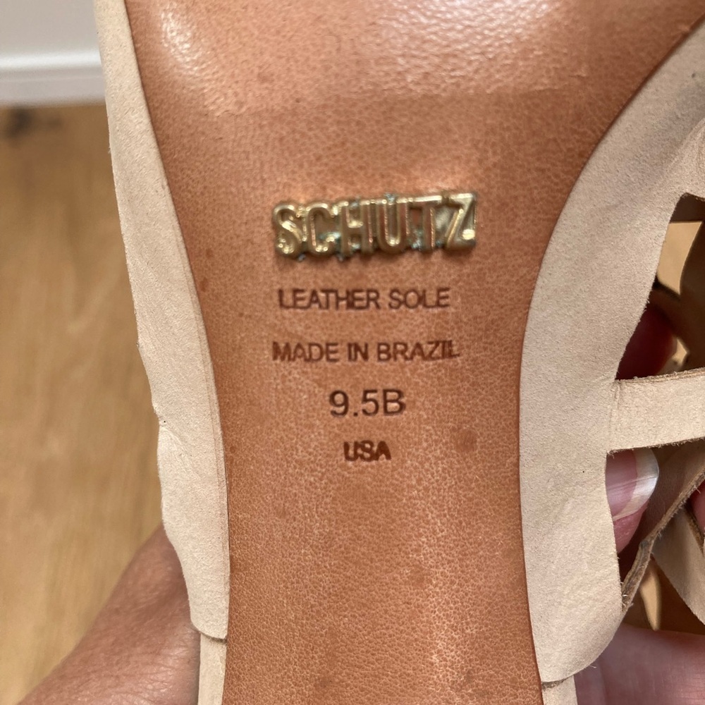 Schutz designer leather heels - Picture 4 of 6
